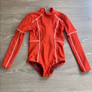 Acacia Honey Ehukai Mesh Longsleeve Girls Suit